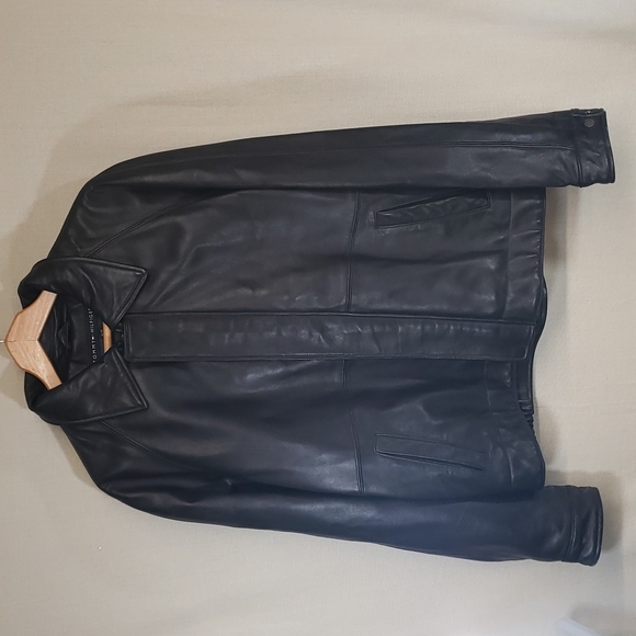 Tommy Hilfiger Jackets & Coats Tommy Hilfiger Mens Leather Bomber